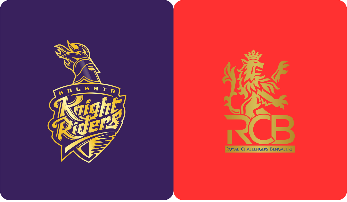 Kolkata Knight Riders vs Royal Challengers Bengaluru Timeline