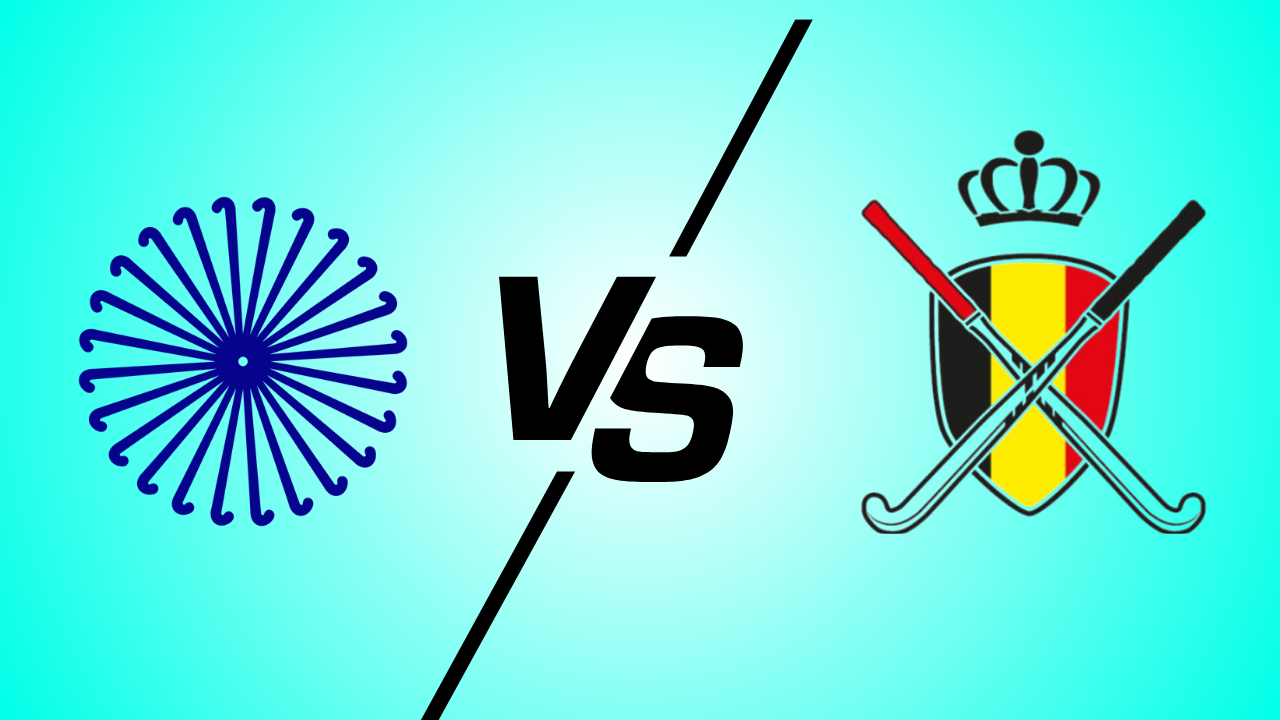 India vs Belgium Hockey Head-to-Head