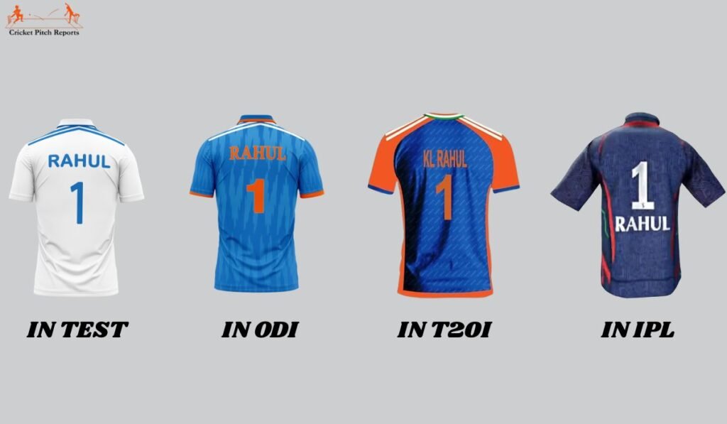 KL Rahul Jersey Number in All Formats of Cricket