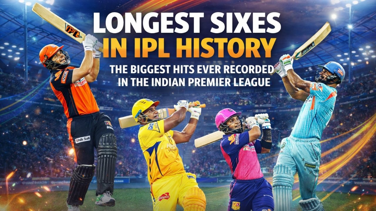 Longest Sixes in IPL History