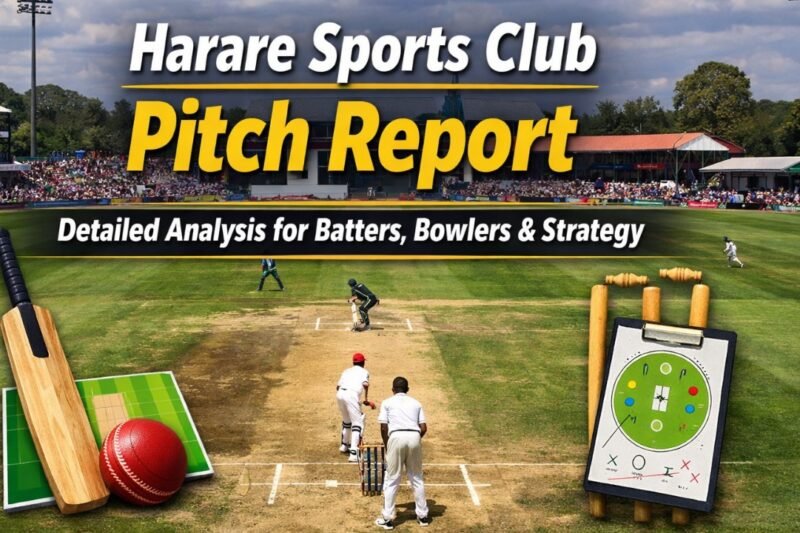Harare Sports Club Pitch Report