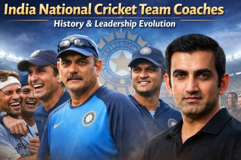 India National Cricket Team Coaches